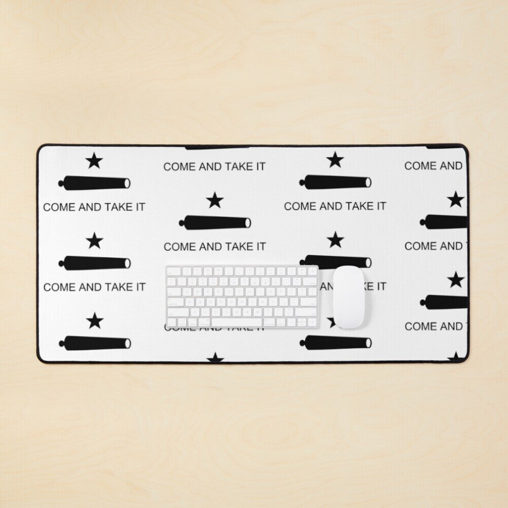 Desk Mat Come And Take It Flag (Texas) Large Gaming Mouse Pad 35X16 Inch 7802738386035