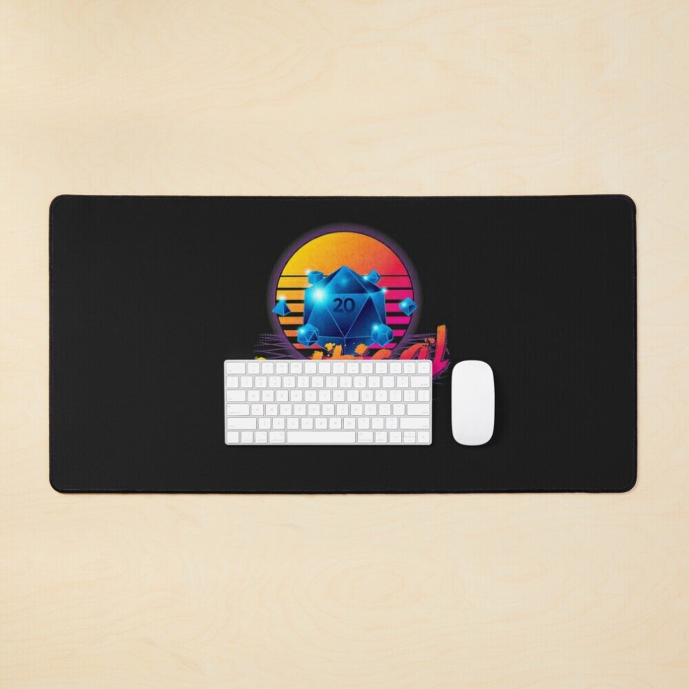 Desk Mat Dungeons And Dragons Critical Hit Dungeons Dragons Large Gaming Mouse Pad 35X16 Inch 7802738365733