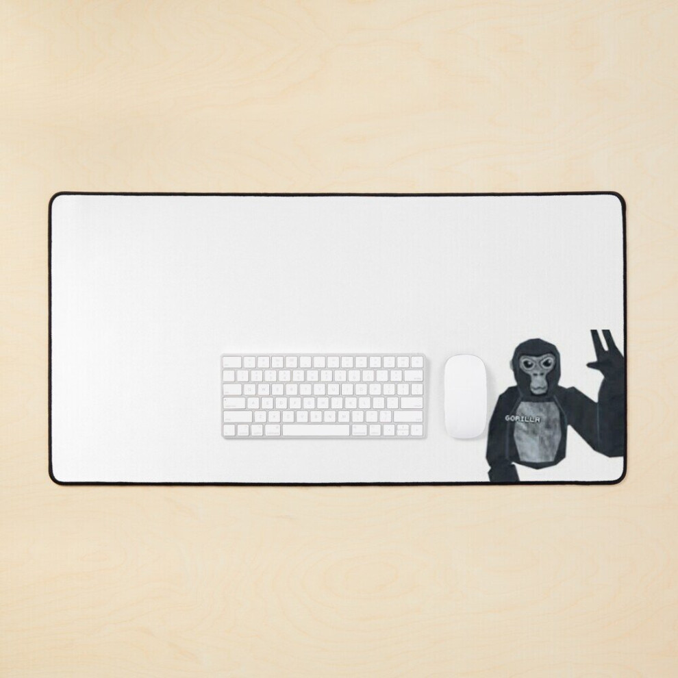 Desk Mat Gorilla Tag Monkey Large Gaming Mouse Pad 35X16 Inch 7802738409499