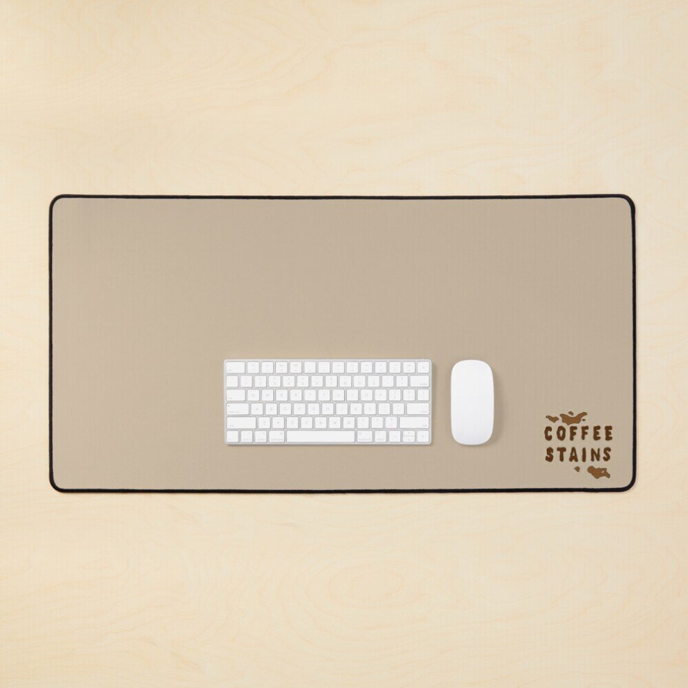 Desk Mat Coffee Stains Large Gaming Mouse Pad 35X16 Inch 7802738402759