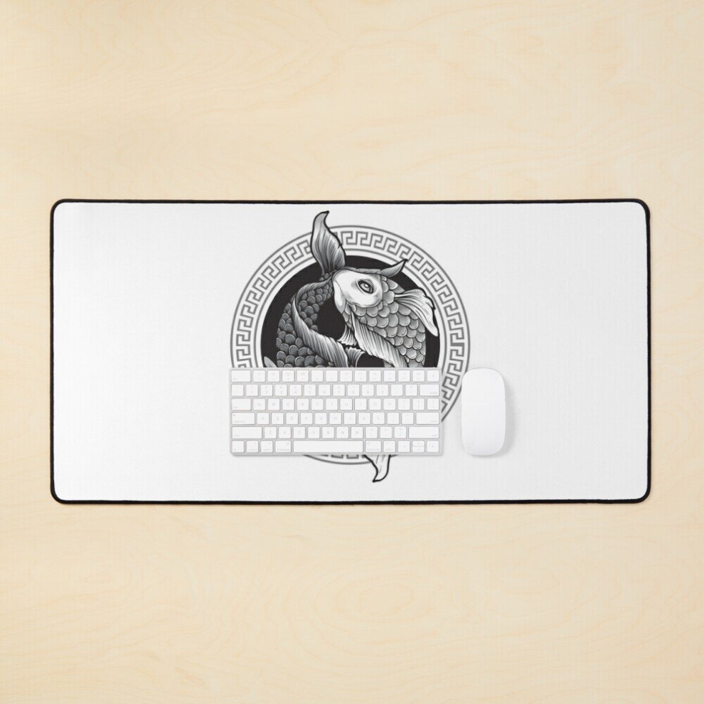 Desk Mat Yin Yang Large Gaming Mouse Pad 35X16 Inch 7802738376999