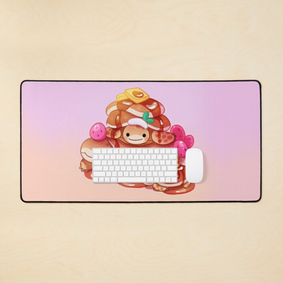 Desk Mat Pancake Tortoise Large Gaming Mouse Pad 35X16 Inch 7802738329926