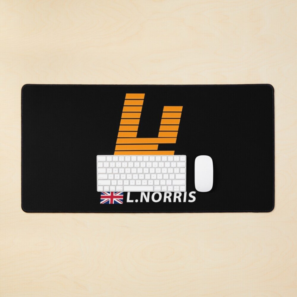 Desk Mat F1 Lando Norris 4 2022 Large Gaming Mouse Pad 35X16 Inch 7802738366891