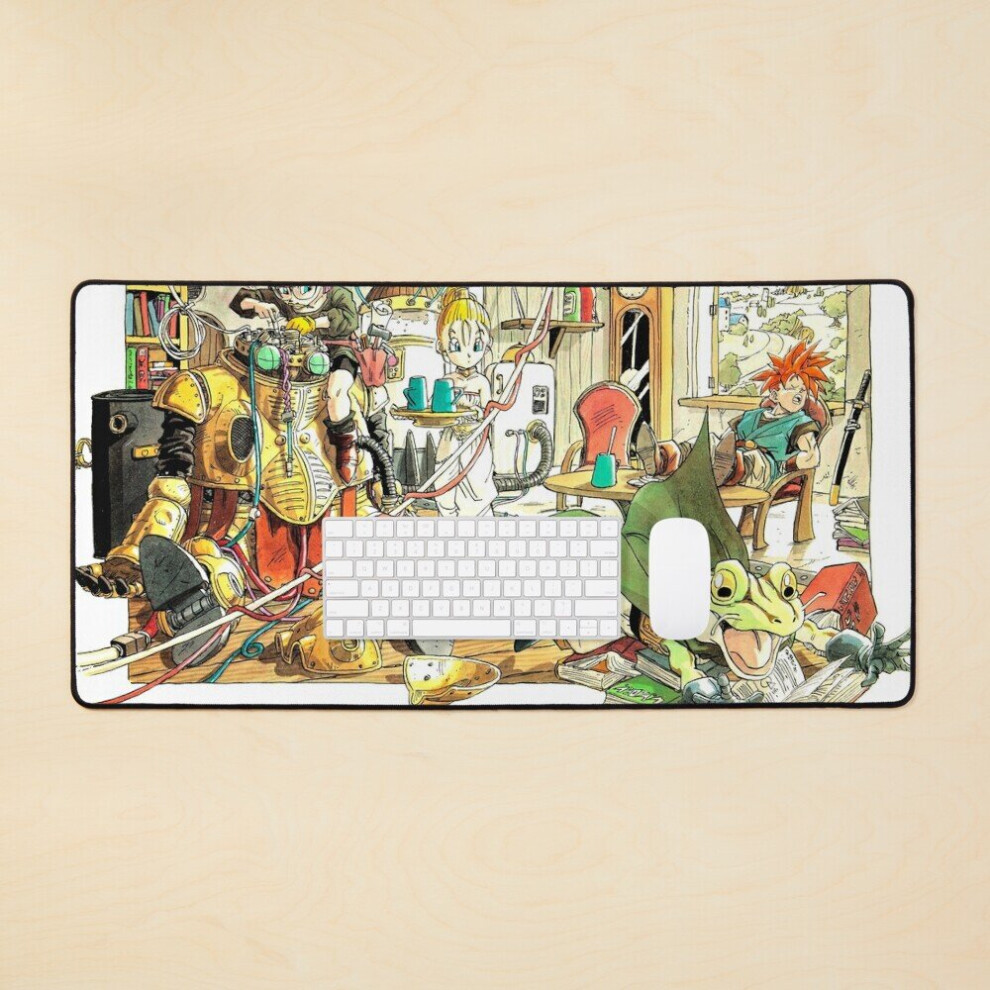 Desk Mat Akira Toriyama - Chrono Trigger Large Gaming Mouse Pad 35X16 Inch 7802738319941