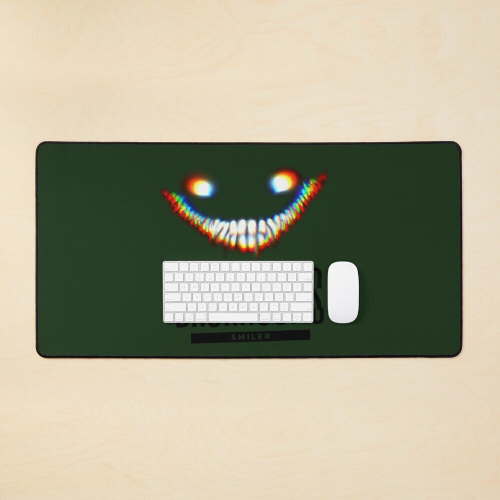 Desk Mat Backroom's smiler Large Gaming Mouse Pad 35x16 inch