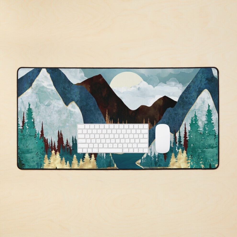 Desk Mat River Vista Large Gaming Mouse Pad 35X16 Inch 7802738340778