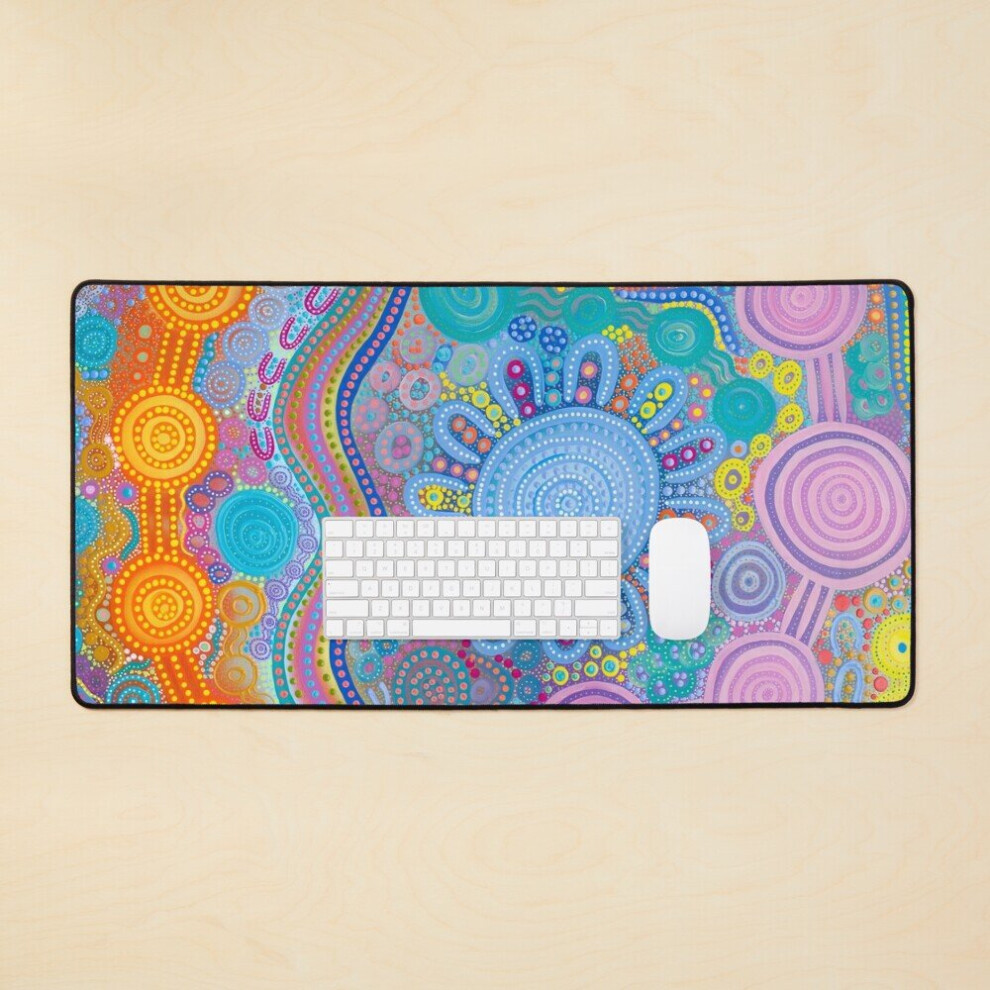 Desk Mat Family Gathering Large Gaming Mouse Pad 35X16 Inch 7802738324938