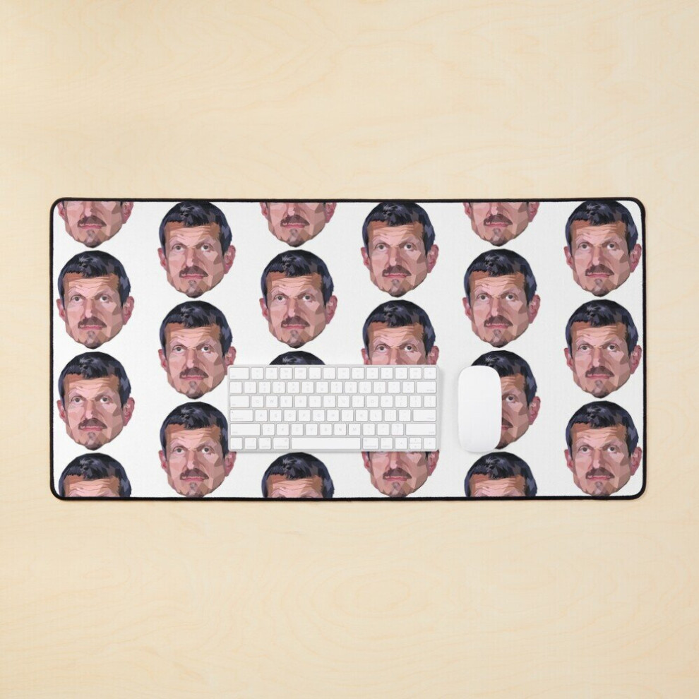 Desk Mat Mr Guenther Steiner Large Gaming Mouse Pad 35X16 Inch 7802738342987