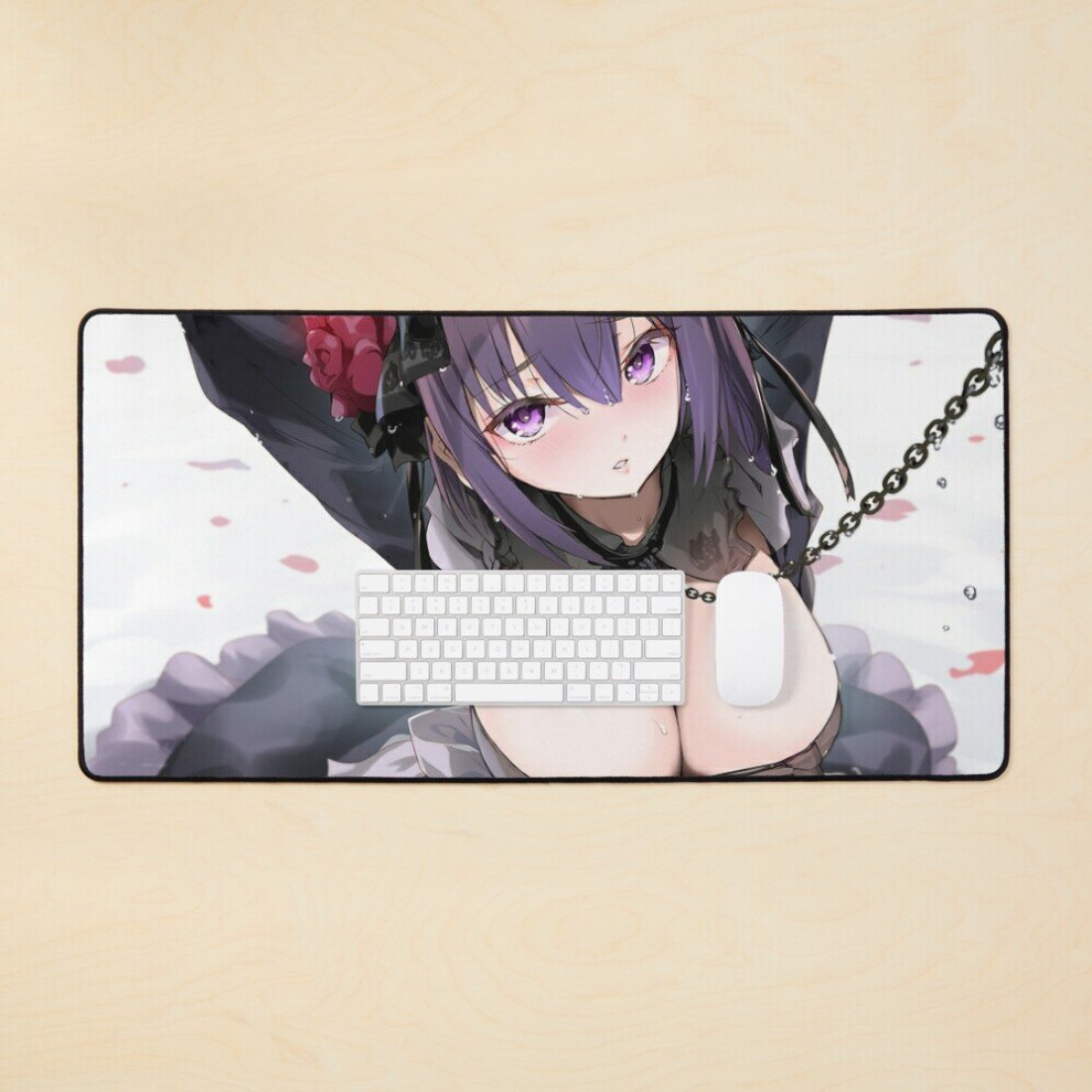 Desk Mat Gojou's Costume Cute Kitagawa Marin Sono Bisque Doll Wa Koi Wo Suru / My Dress Up Darling Large Gaming Mouse Pad 35X16 Inch 7802738362077