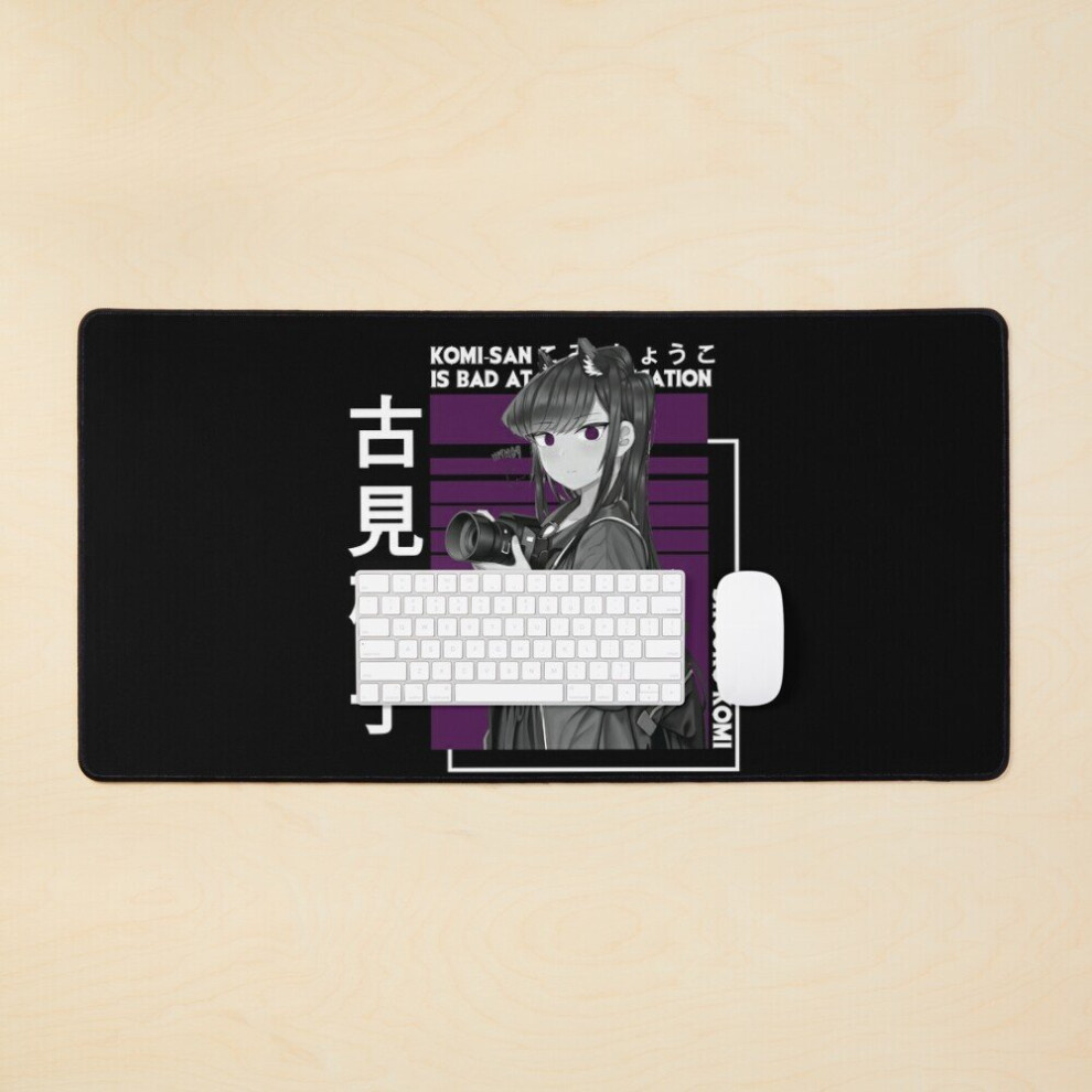 Desk Mat Komi-San! [ Komi Can't Communicate ] Large Gaming Mouse Pad 35X16 Inch 7802738327540
