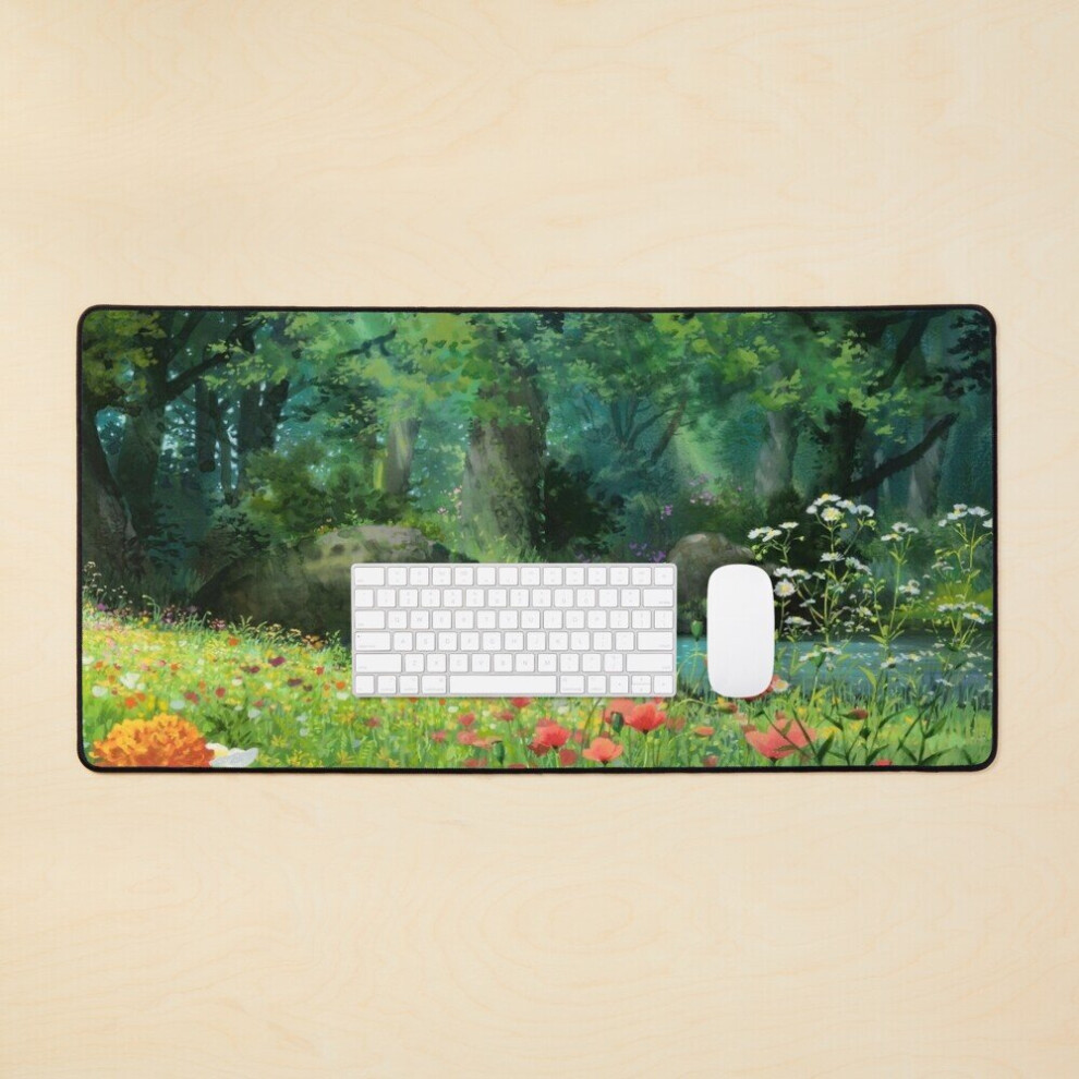 Desk Mat The Secret World Of Arrietty Large Gaming Mouse Pad 35X16 Inch 7802738313666
