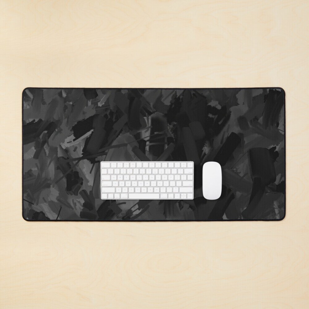 Desk Mat Forged Carbon Large Gaming Mouse Pad 35X16 Inch 7802738377392