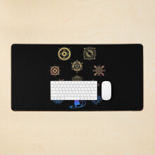 Desk Mat Protect Her Large Gaming Mouse Pad 35x16 inch