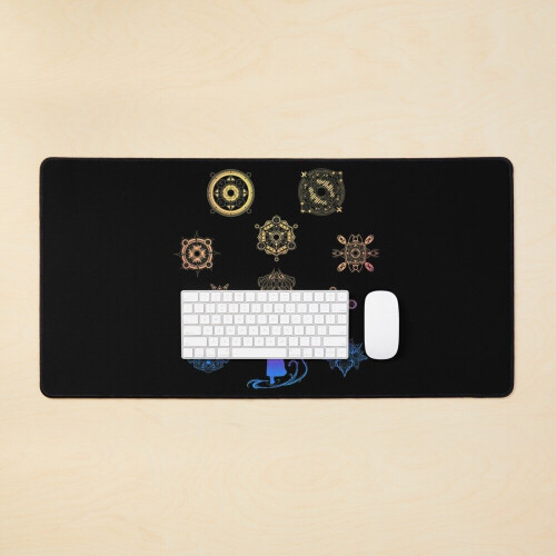 Desk Mat Protect Her Large Gaming Mouse Pad 35x16 inch