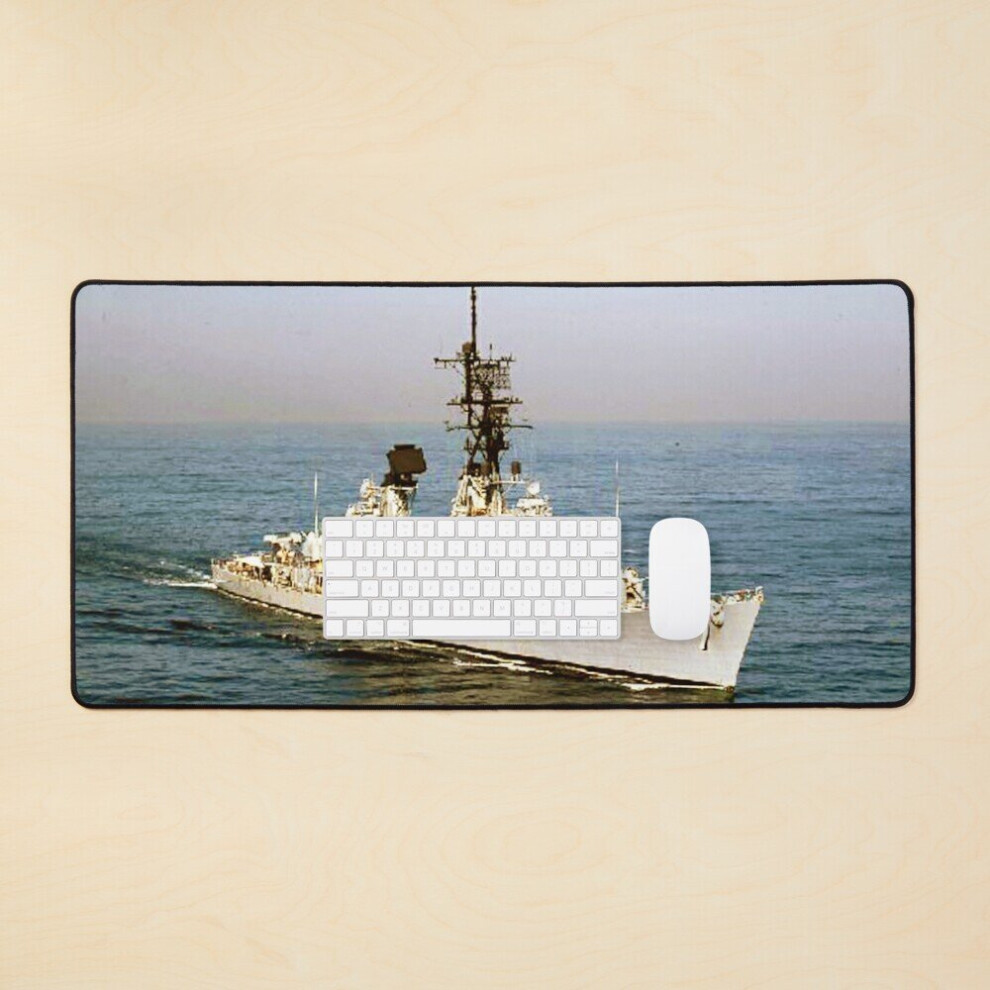 Desk Mat Uss Henry B. Wilson (Ddg-7) Ship's Store Large Gaming Mouse Pad 35X16 Inch 7802738368024