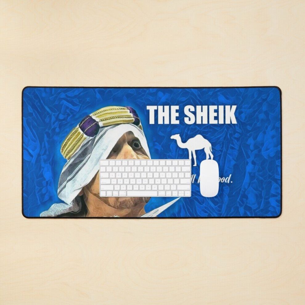 Desk Mat The Sheik: There Will Be Blood Large Gaming Mouse Pad 35X16 Inch 7802738399431