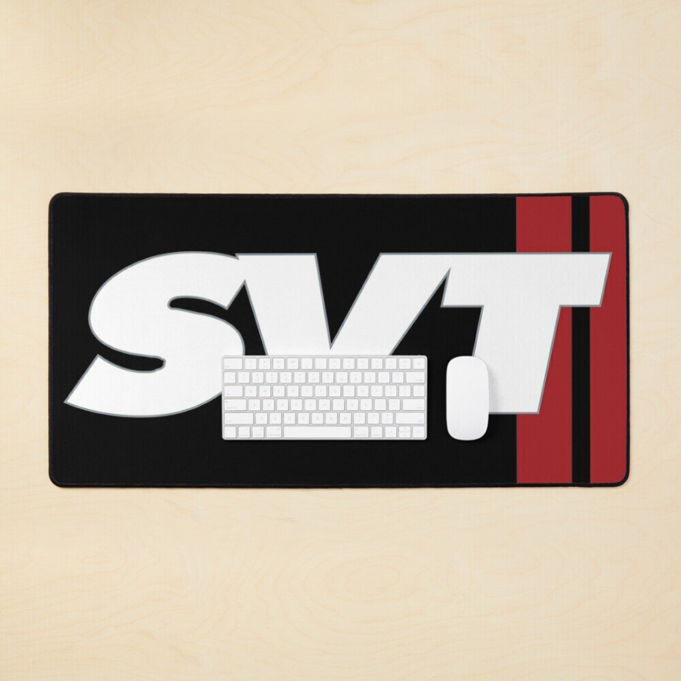 Desk Mat Mustang Svt Cobra Raptor Usa Special Vehicle Team Racing Stripes Large Gaming Mouse Pad 35X16 Inch 7802738402971