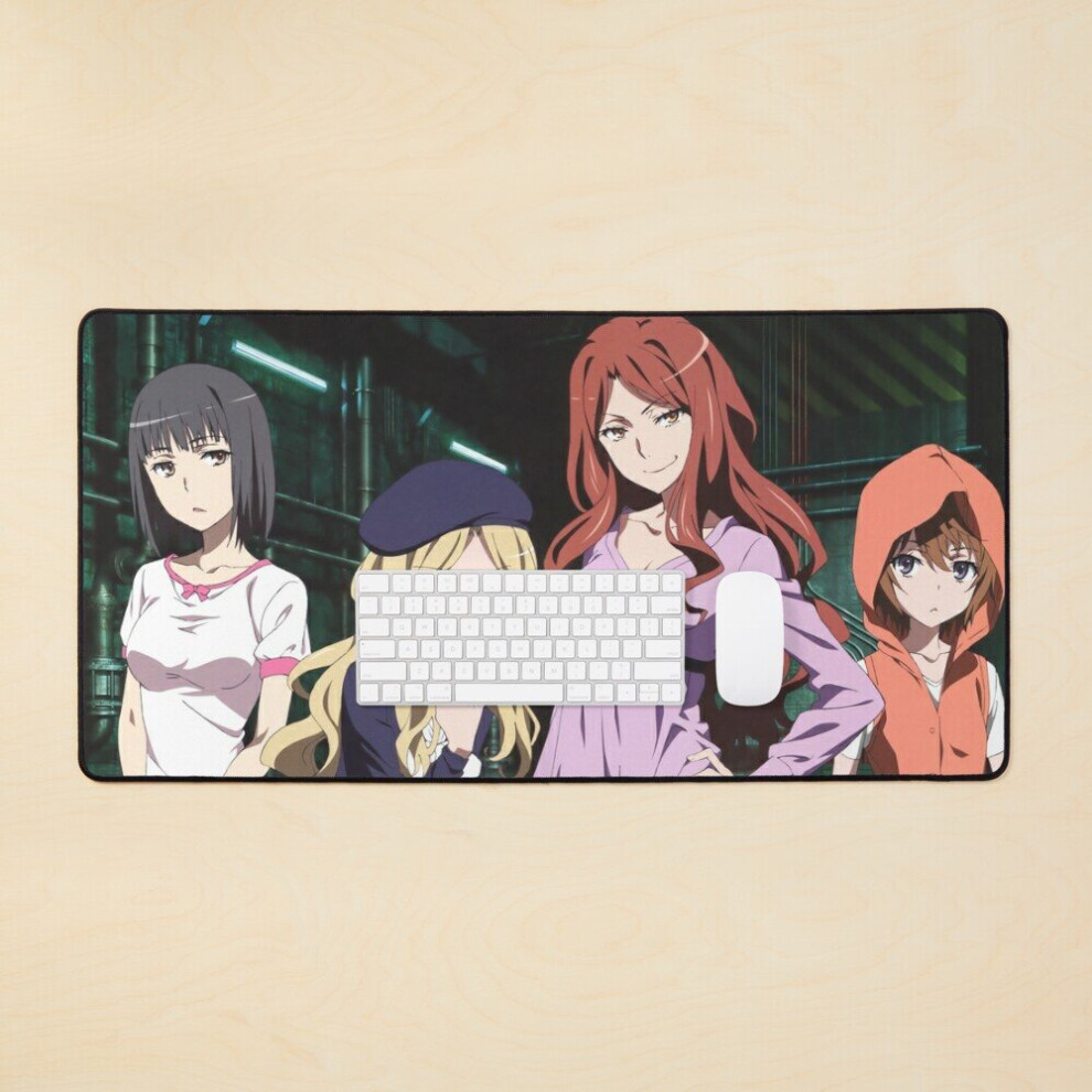 Desk Mat Toaru Series - Item Group Members Large Gaming Mouse Pad 35X16 Inch 7802738380866