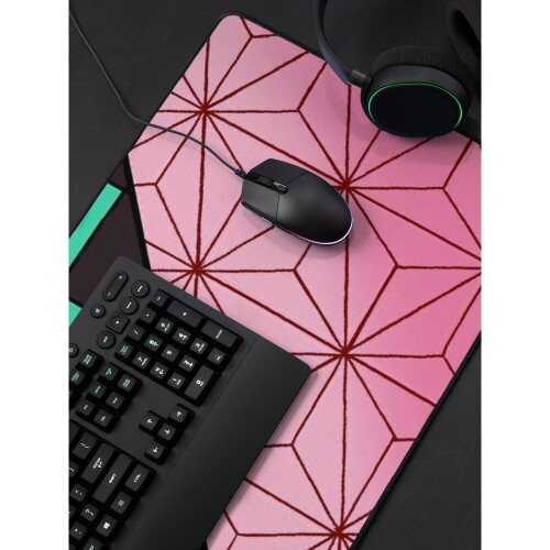 Desk Mat Haori Pattern  Large Gaming Mouse Pad 35x16 inch 2