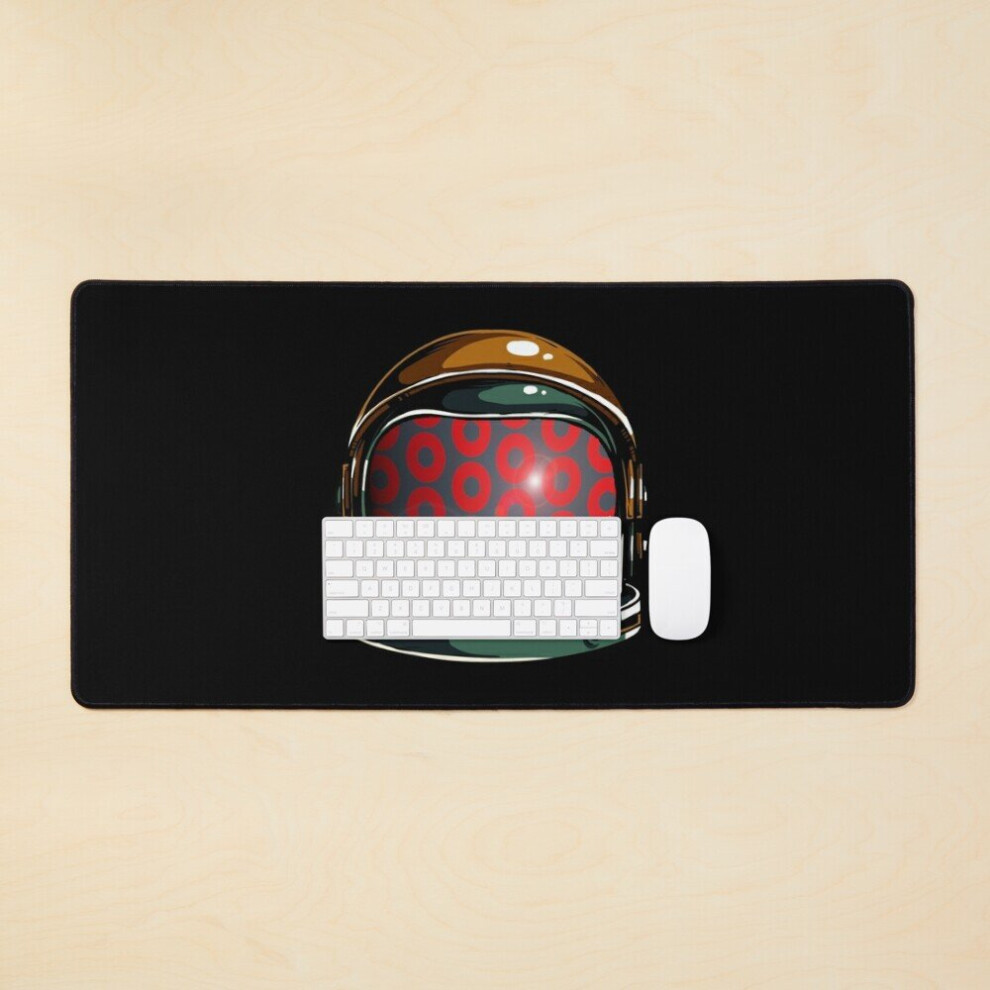 Desk Mat Phish Donut Astronaut Large Gaming Mouse Pad 35X16 Inch 7802738359565