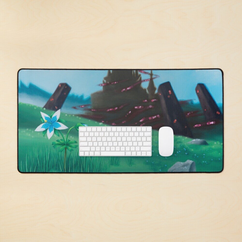Desk Mat Silent Princess Large Gaming Mouse Pad 35X16 Inch 7802738319965