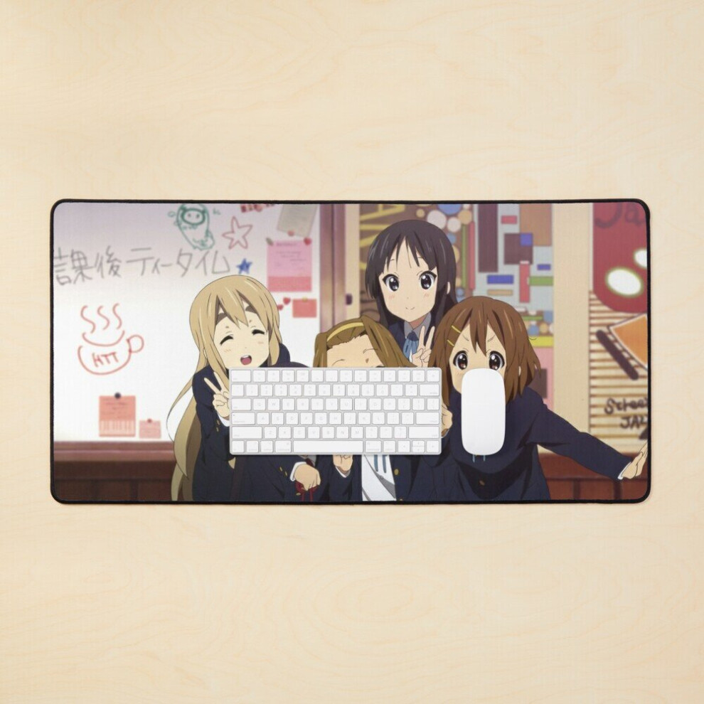 Desk Mat K-On! - Group Large Gaming Mouse Pad 35X16 Inch 7802738402216