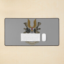 Desk Mat Who Dares Wins Team Members Only Large Gaming Mouse Pad 35x16 inch