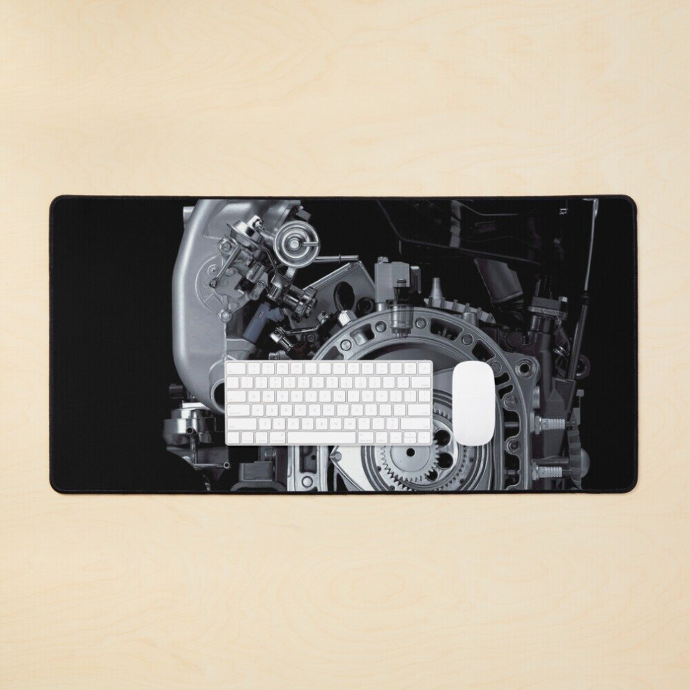 Desk Mat Rotary Engine - A Monster Large Gaming Mouse Pad 35X16 Inch 7802738347616