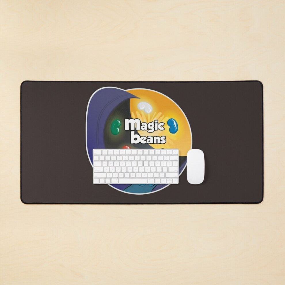 Desk Mat Magic Beans Cast Large Gaming Mouse Pad 35X16 Inch 7802738343892