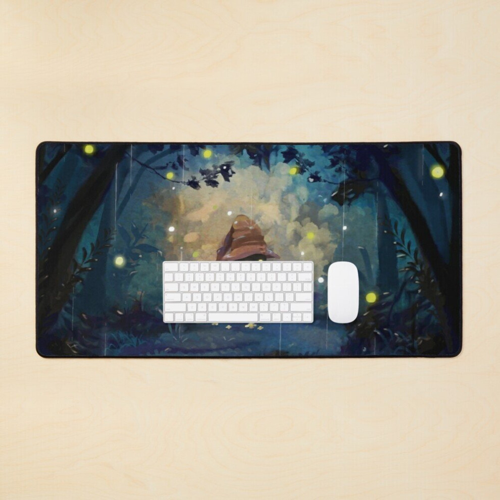 Desk Mat Ffix Mage Vivi Ornitier - Final Fantasy Large Gaming Mouse Pad 35X16 Inch Black 7802738331981