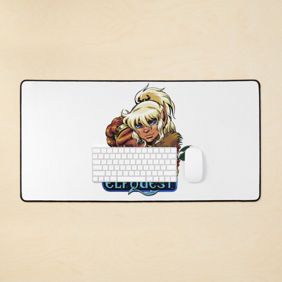 Desk Mat Elfquest: Questmas Large Gaming Mouse Pad 35X16 Inch 7802738403299