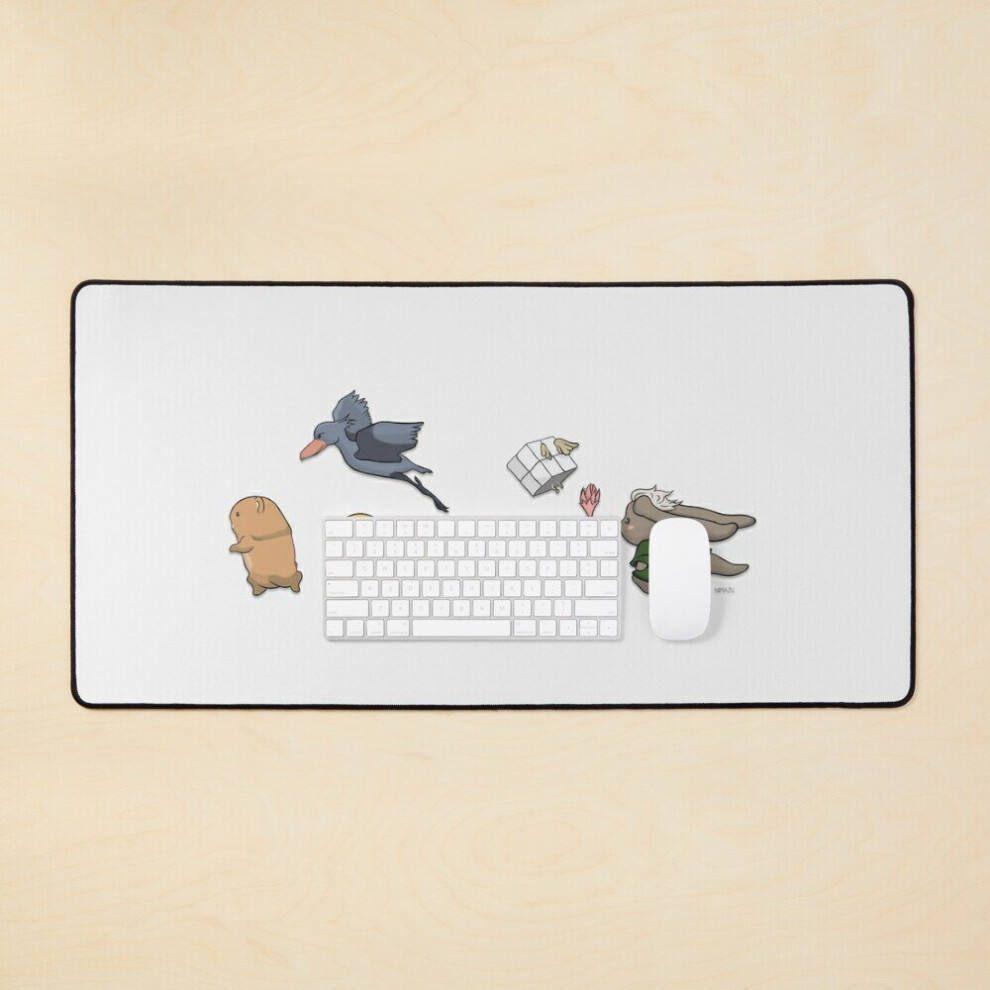 Desk Mat Minion March Shadowbringers - Xiv Large Gaming Mouse Pad 35X16 Inch 7802738401615