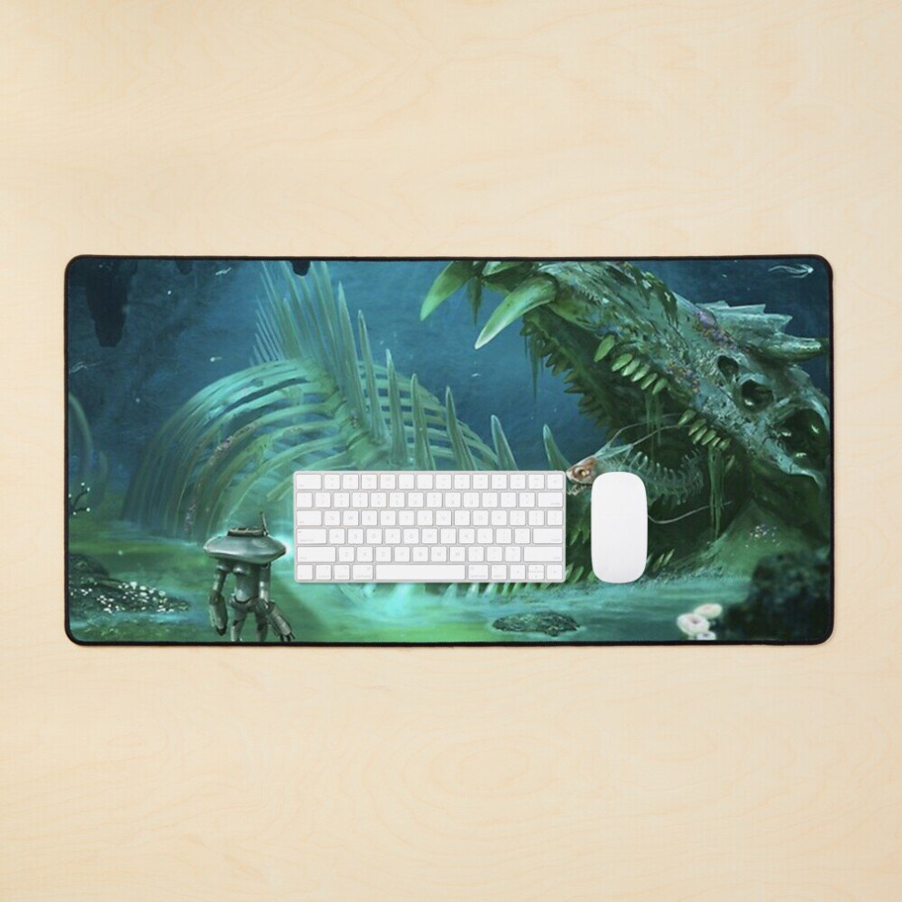 Desk Mat Explore Lost River Large Gaming Mouse Pad 35X16 Inch 7802738378863