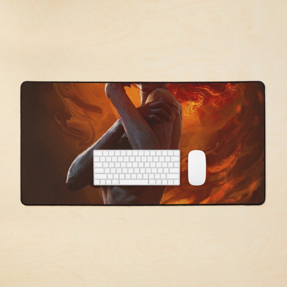 Desk Mat Something Wild Large Gaming Mouse Pad 35X16 Inch 7802738382365