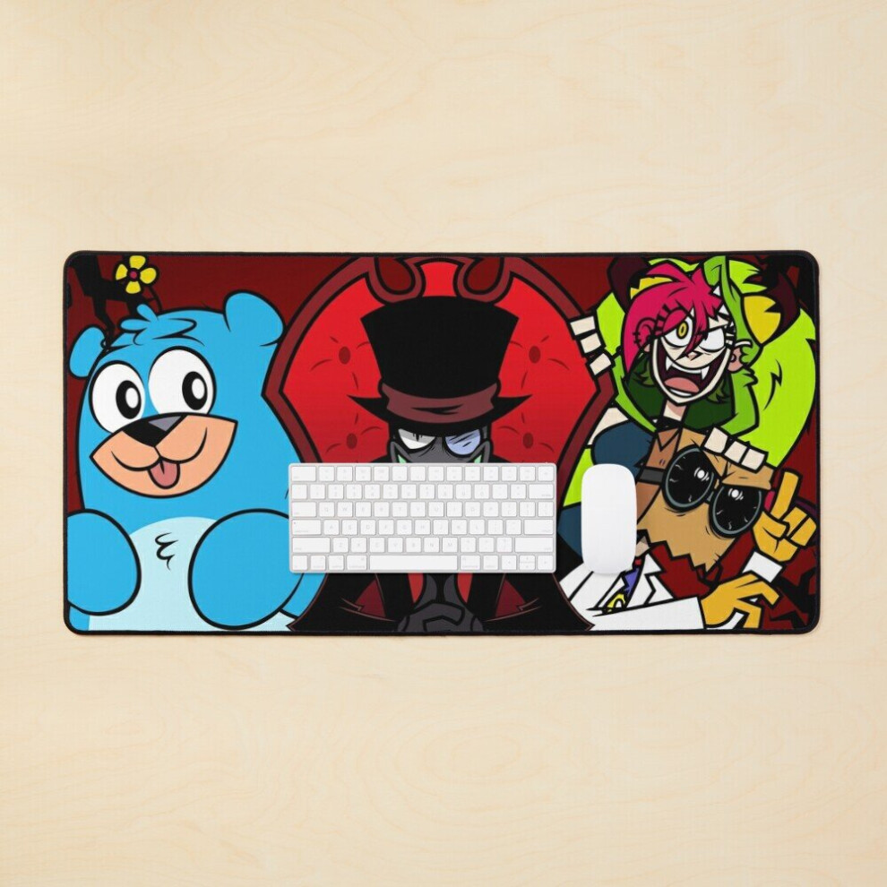 Desk Mat A Villainous Group Large Gaming Mouse Pad 35X16 Inch 7802738330069