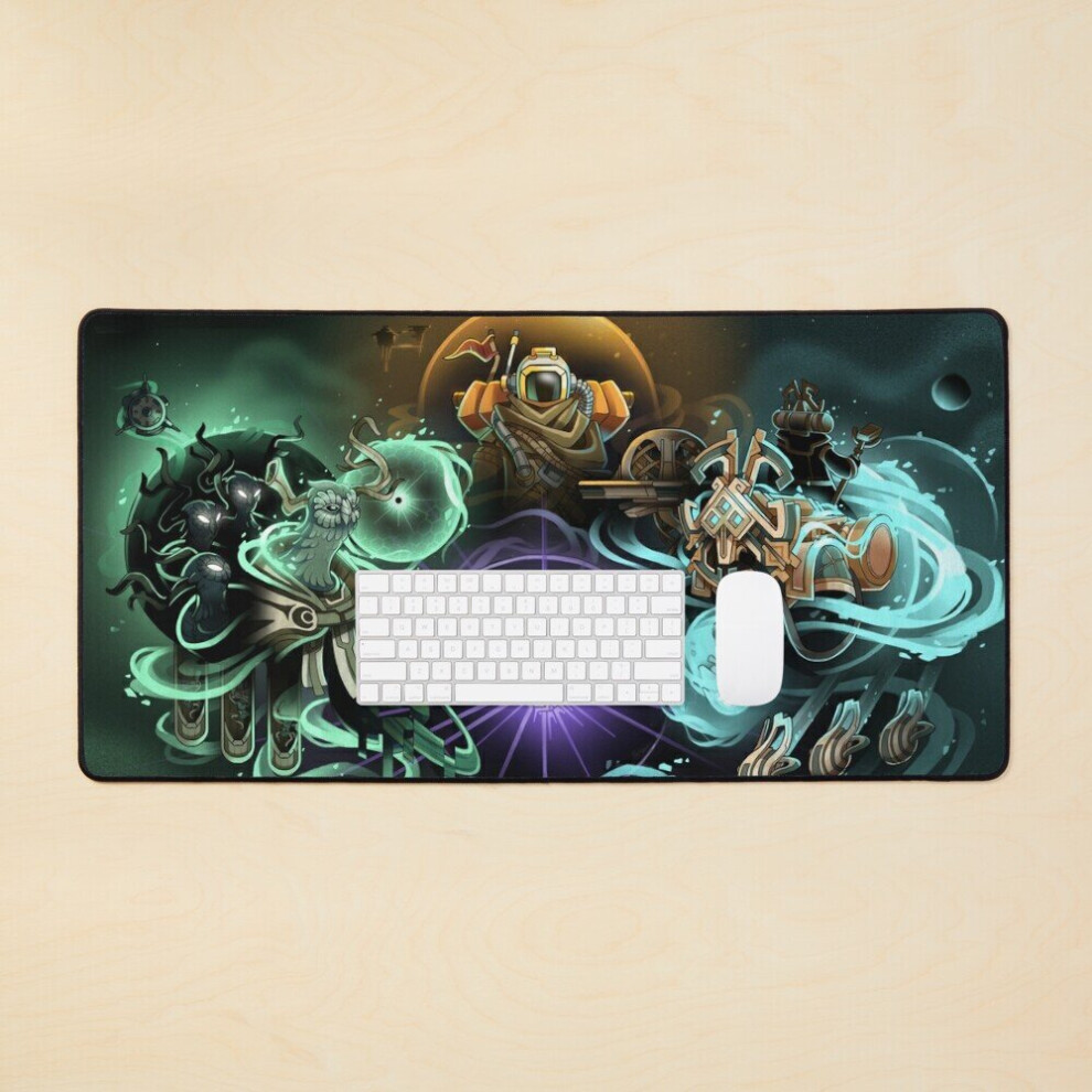 Desk Mat Outer Wilds Saga Of The Eye Large Gaming Mouse Pad 35X16 Inch 7802738317626