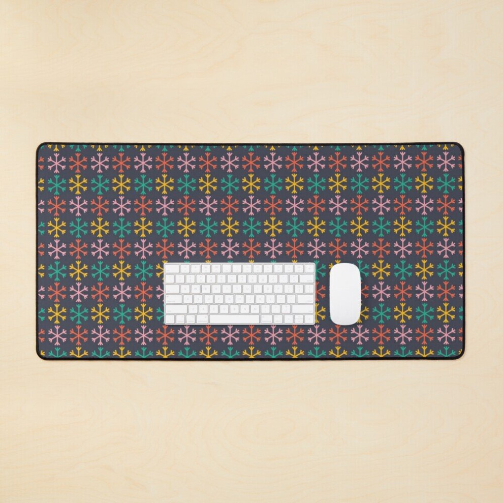 Desk Mat Naughty List Here I Come Large Gaming Mouse Pad 35X16 Inch 7802738368079