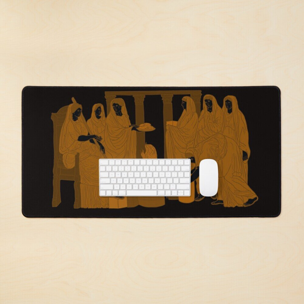 Desk Mat Vestal Virgins Large Gaming Mouse Pad 35X16 Inch 7802738410709