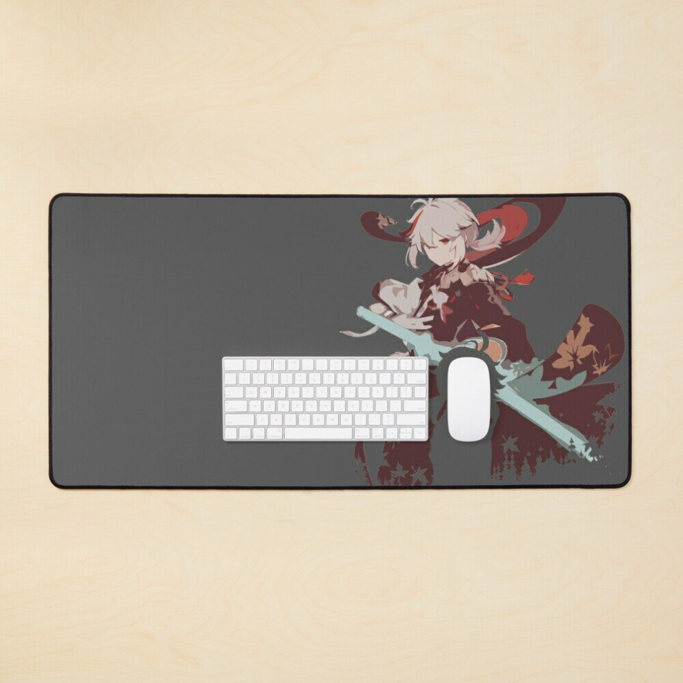 Desk Mat Kazuha Kaedehara Genshin Impact Large Gaming Mouse Pad 35X16 Inch 7802738344813