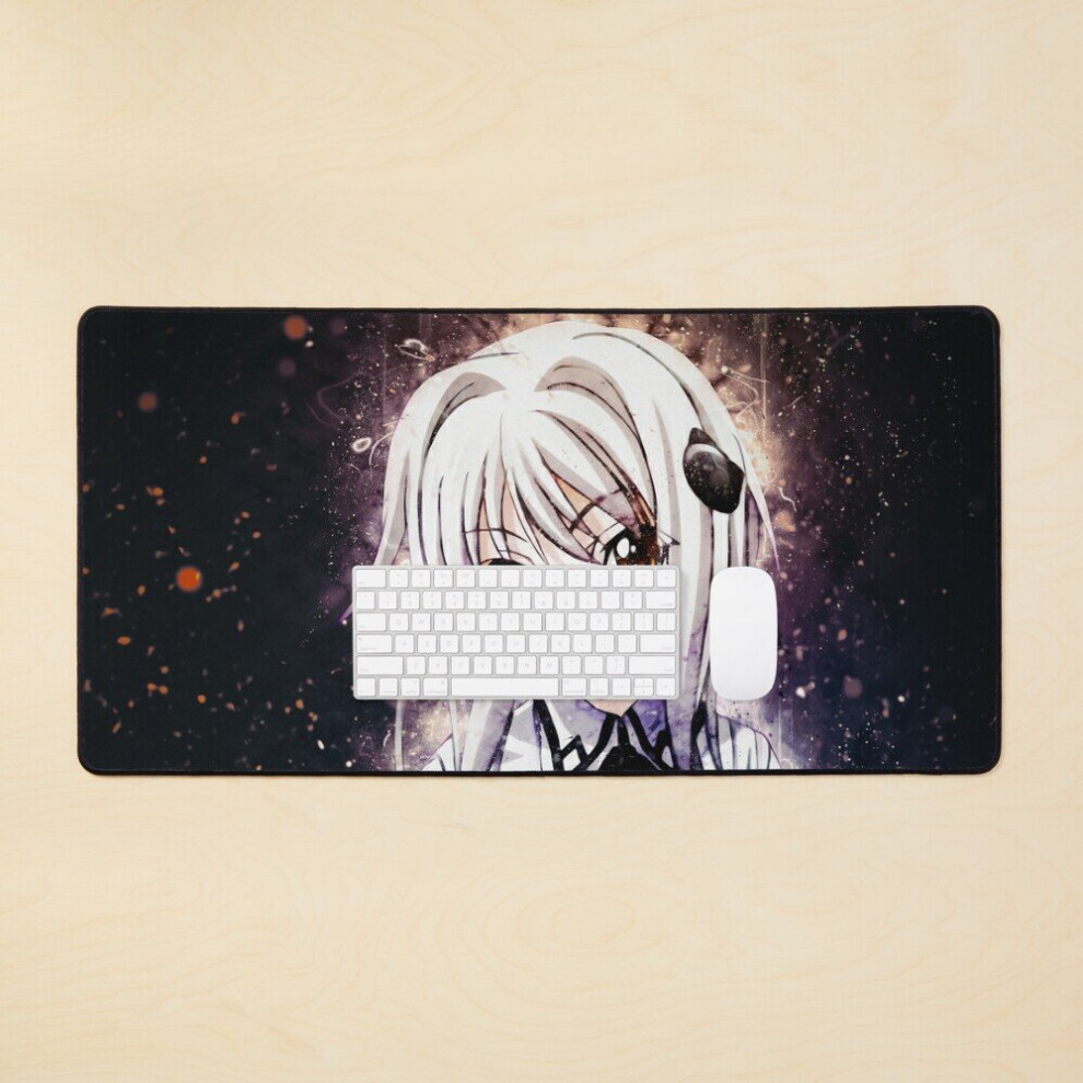 Desk Mat Koneko Toujou High School Dxd Large Gaming Mouse Pad 35X16 Inch 7802738370393