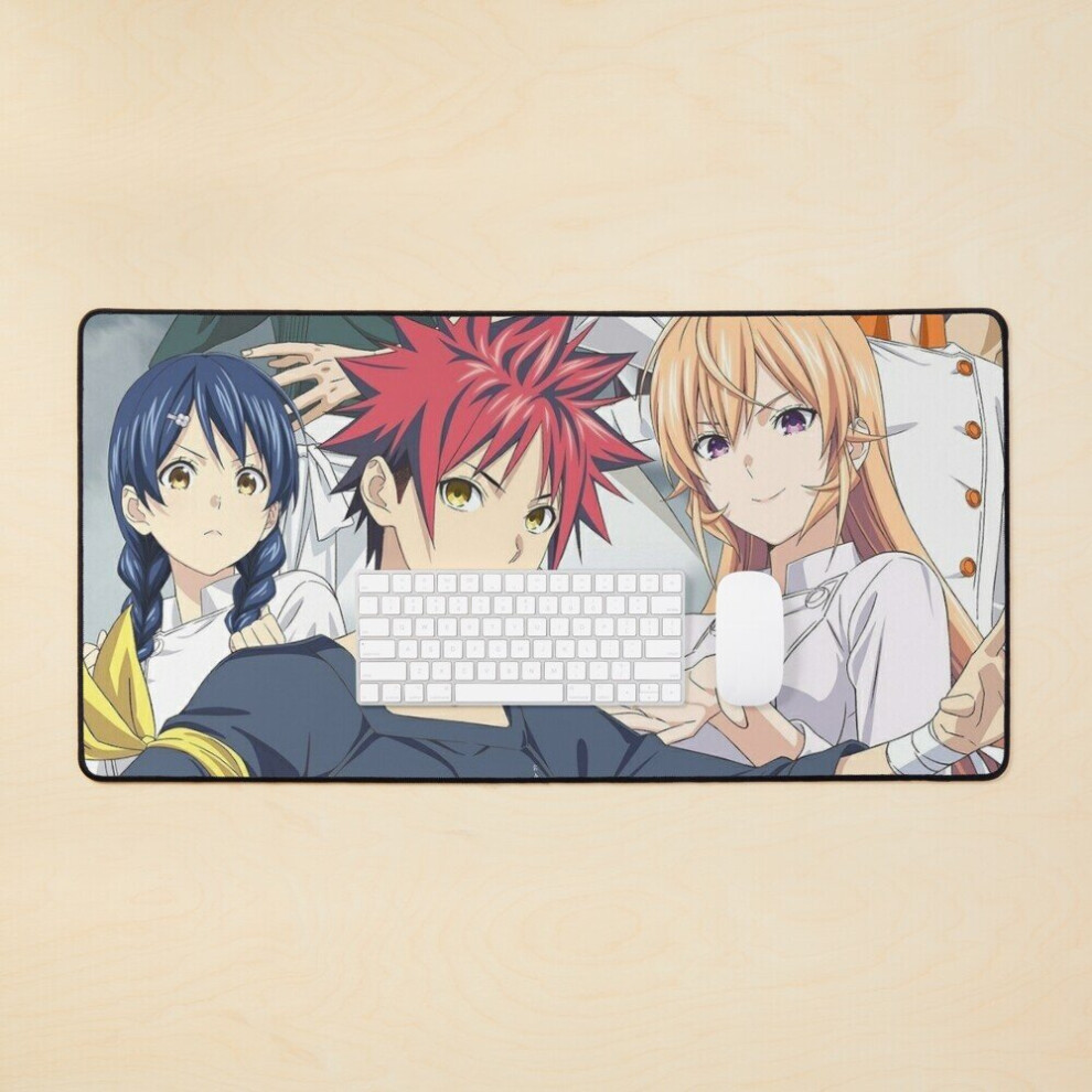 Desk Mat Shokugeki No S?Ma Large Gaming Mouse Pad 35X16 Inch 7802738339116