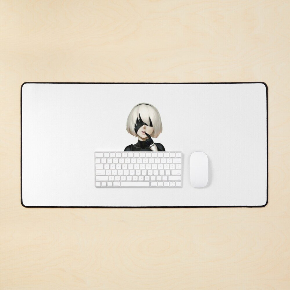 Desk Mat 2 B Nier Automata Large Gaming Mouse Pad 35X16 Inch 7802738400229