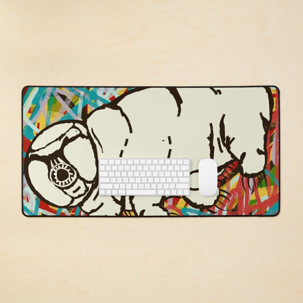 Desk Mat Tardigrade Large Gaming Mouse Pad 35X16 Inch 7802738390186