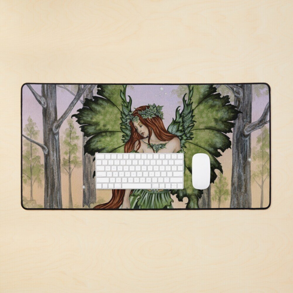 Desk Mat Lady Of The Forest Large Gaming Mouse Pad 35X16 Inch 7802738335880