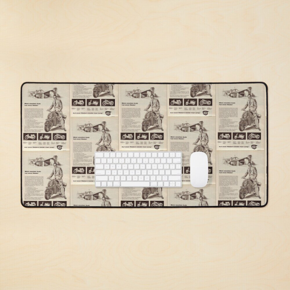 Desk Mat Neckarsulm Large Gaming Mouse Pad 35X16 Inch 7802738357615