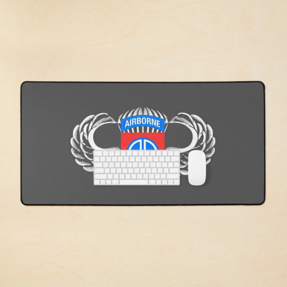 Desk Mat 82Nd Airborne Wings Large Gaming Mouse Pad 35X16 Inch 7802738332650