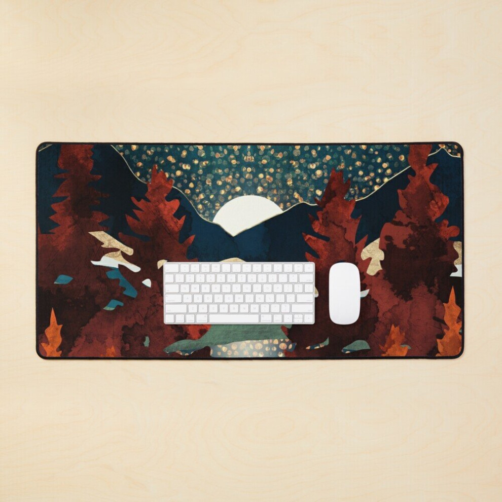 Desk Mat Star Sky Reflection Large Gaming Mouse Pad 35X16 Inch 7802738344547