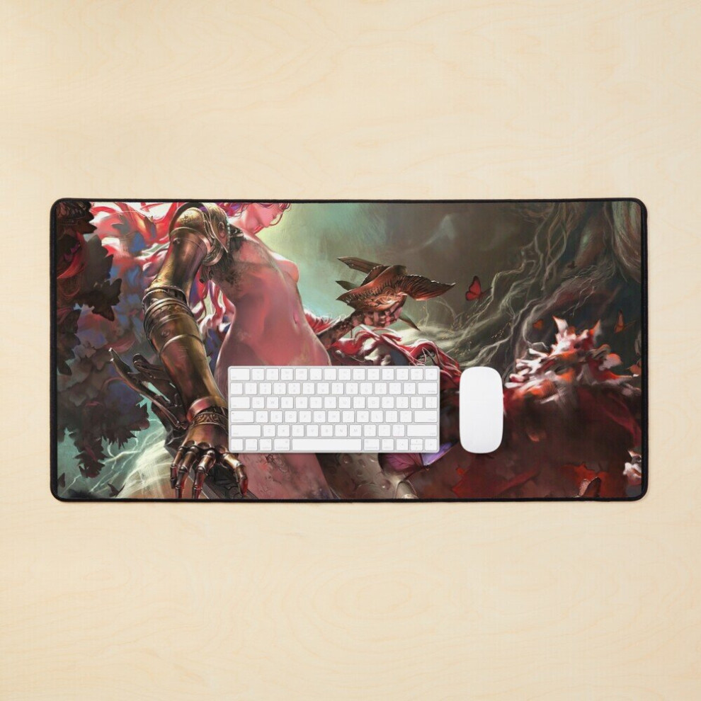 Desk Mat Malenia Nude Large Gaming Mouse Pad 35X16 Inch 7802738345827