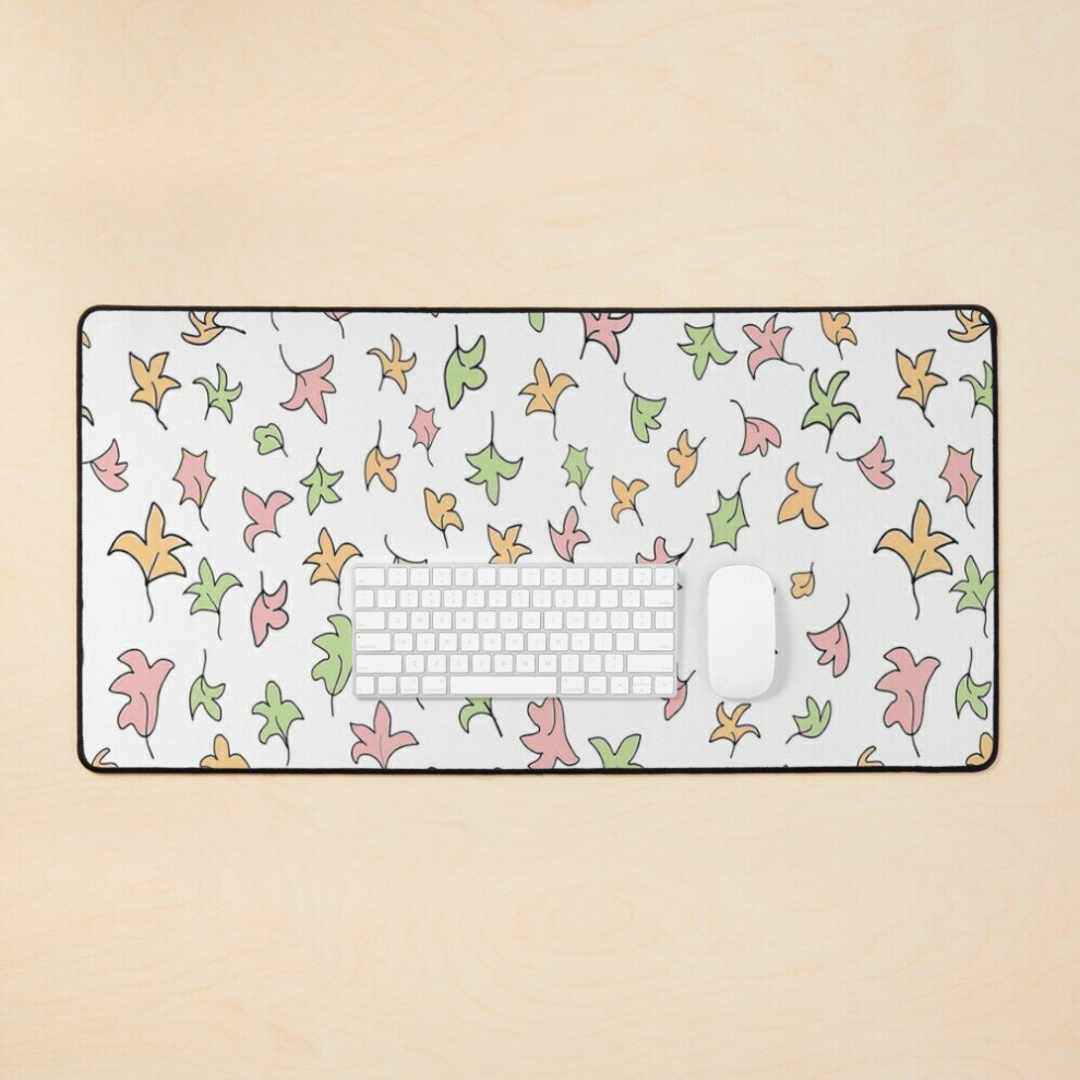 Desk Mat Heartstopper Leaves Based Design For Heartstopper Fans. Leaves Design. Large Gaming Mouse Pad 35X16 Inch 7802738361520