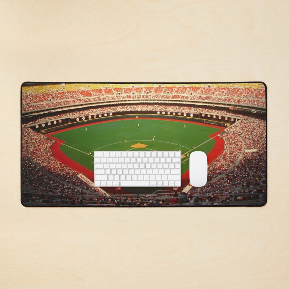 Desk Mat Veterans Stadium, Philadelphia Baseball Stadium, The Vet, Old Stadiums, Old Ballparks, 700 Level Large Gaming Mouse Pad 35X16 Inch 7802738384222